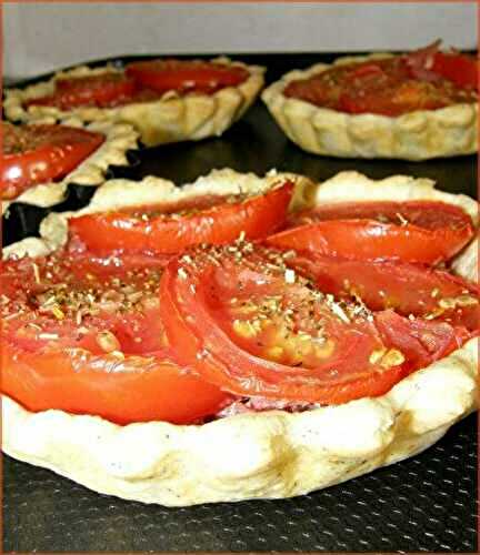 Tartelettes aux tomates et jambon cru - L'amour Culinaire