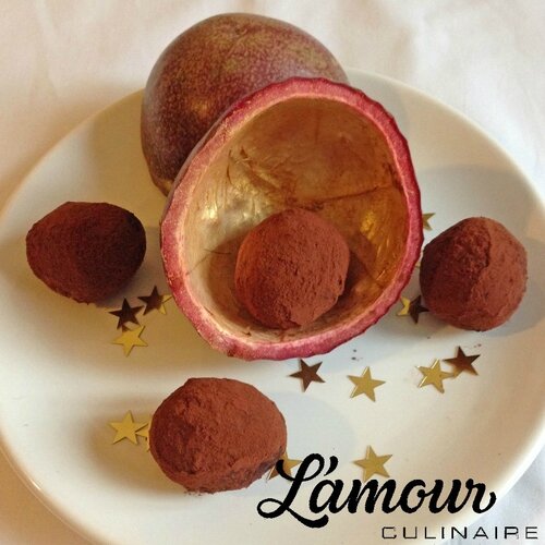 Truffes Chocolat Passion  - L'amour Culinaire