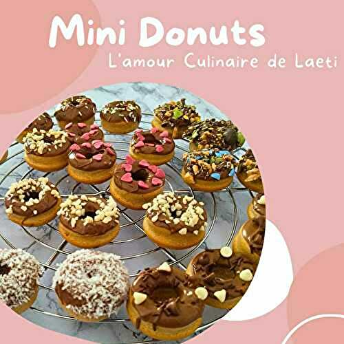 Mini Donuts tout Gourmands 