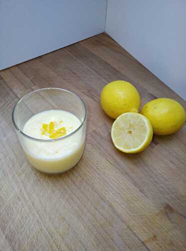 CREME DE CITRON (ou LEMON CURD)