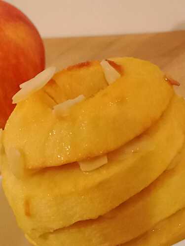 POMMES AU FOUR AU MIEL ET AUX AMANDES