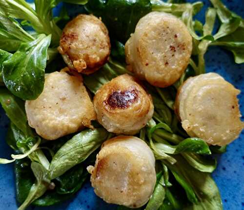 BOUDIN BLANC EN TEMPURA