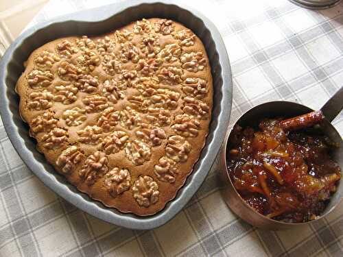 GÂTEAU A LA FARINE DE CHÂTAIGNE