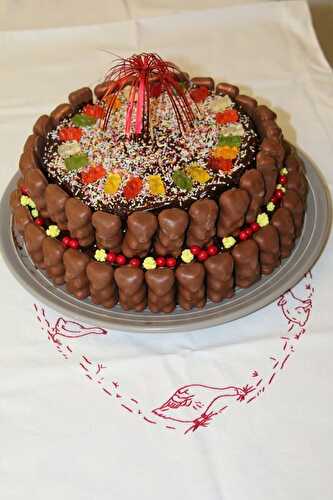 GÂTEAU ANNIVERSAIRE AUX OURSONS Pour ce gâteau