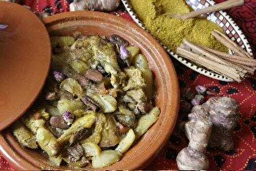 La pintade aux couleurs marocaines