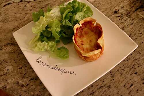 LASAGNETTES EN MINI COCOTTE