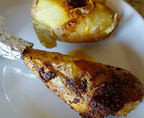 PILONS DE POULETS AUX ÉPICES POUR FÊTER LA VICTOIRE DES BLEUS