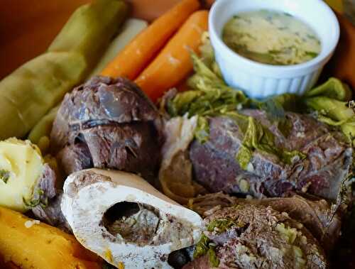 POT AU FEU AUX EPICES ET SAUCE GRIBICHE