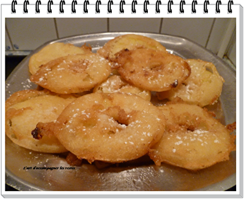 Beignets aux pommes