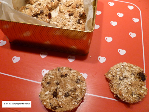 Biscuits aux flocons d’avoine (Laurent Mariotte)