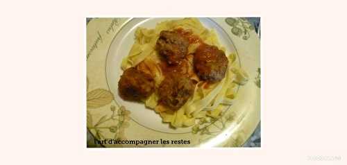 Boulettes de bœuf à l’aneth