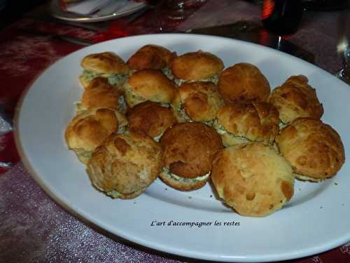 Briochettes farcies aux oeufs de caille