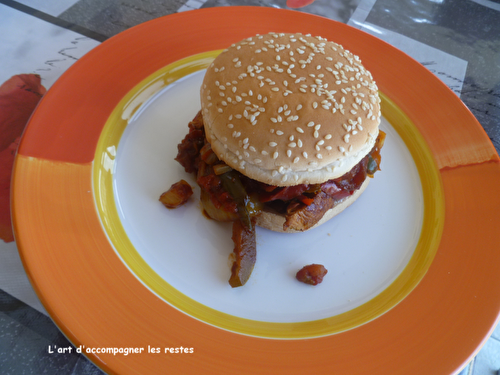 Burger au poulet grillé ww