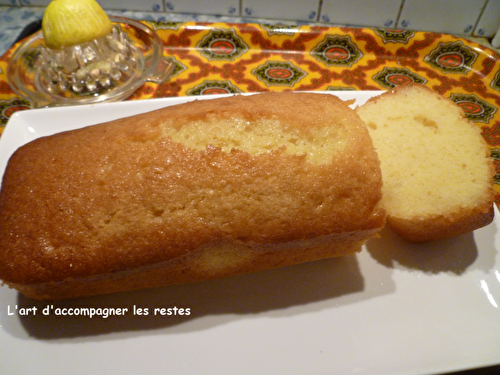 CAKE AU CITRON EXTRA MOELLEUX DE PIERRE HERME