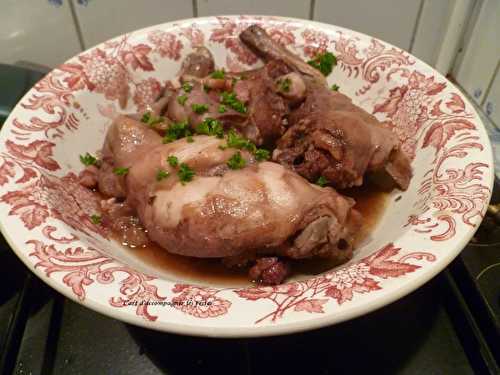 Civet de lapin