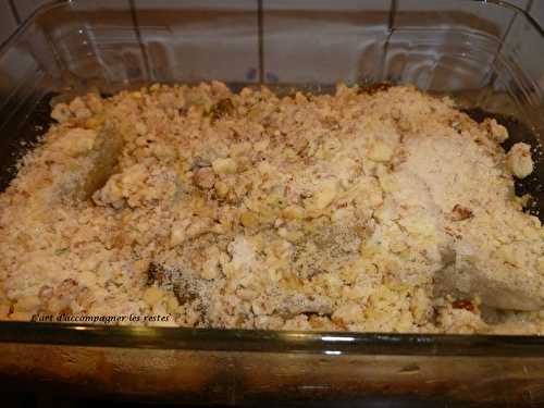 Crumble d'endives