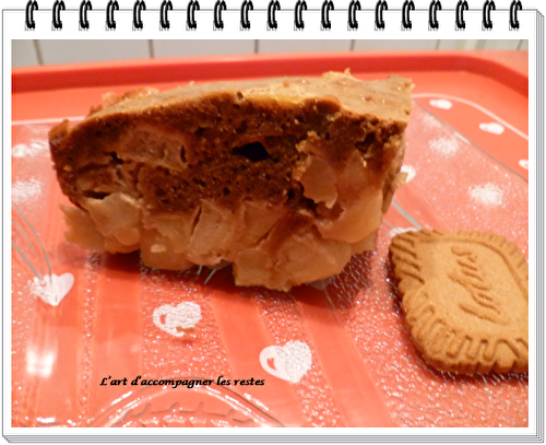 Fondant pommes spéculoos