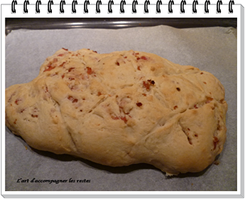 Fougasse aux lardons