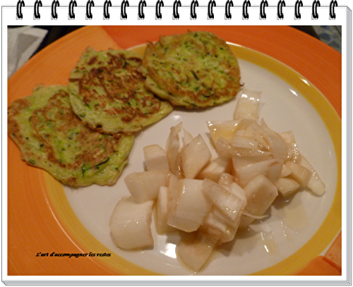 Galettes de courgettes