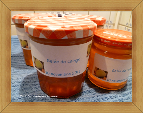 Gelée de coings