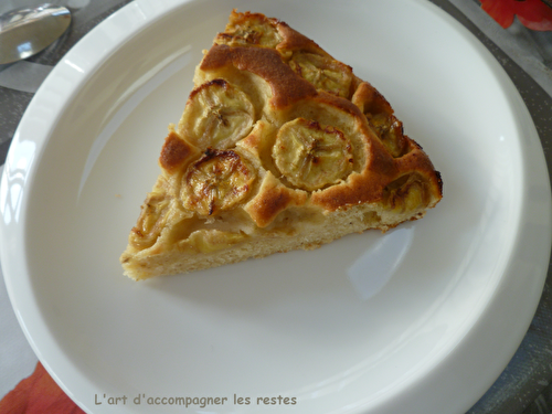 Le banana cake de cyril lignac