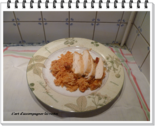 Mijoté de poulet et riz à la tomate ww 6 sp
