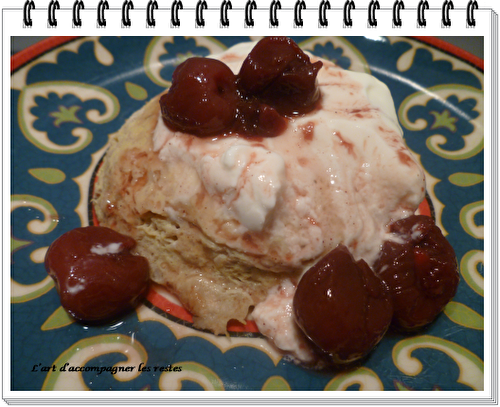 Mini bowl cake aux cerises