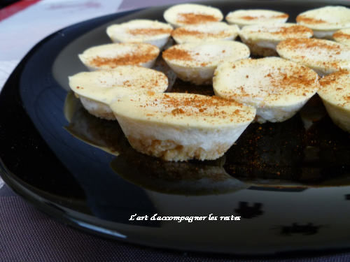 Mini cheesecakes au fromage ail & fines herbes