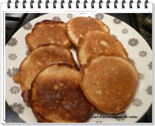 Pancake aux floconc d'avoine