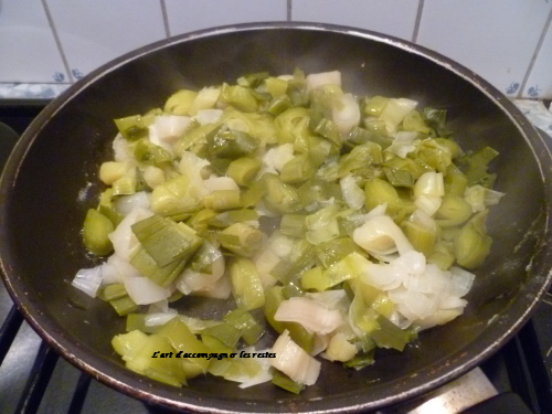 Papillotes de saumon à la fondue de poireaux