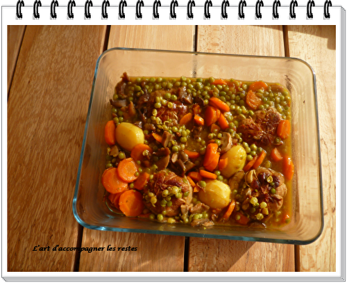 Paupiette de veau aux légumes au cookéo