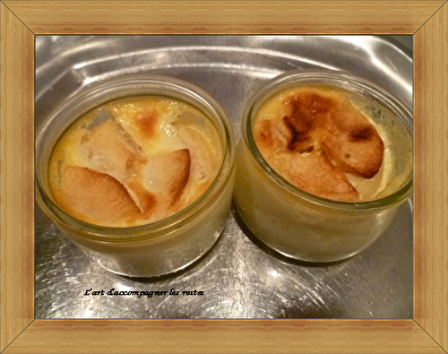 Petit pot de crème, pomme et cannelle