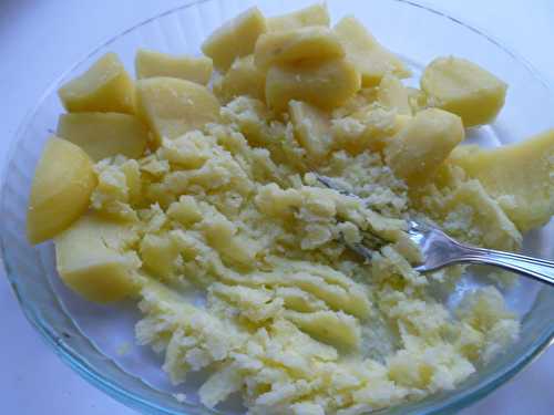 Pomme de terre gratinée à la moutarde