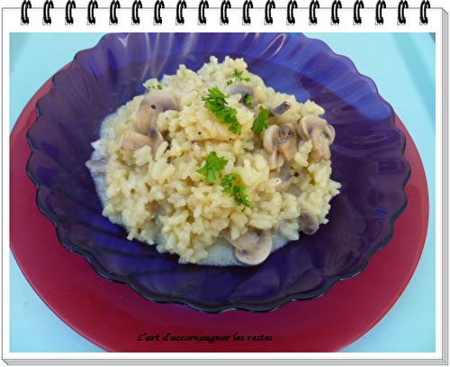 Risotto aux champignons ww