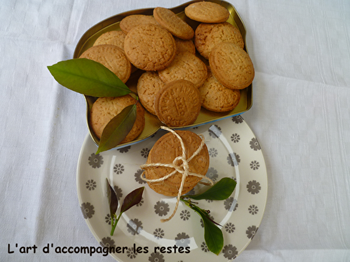 Sablés de Provence à l’huile d’olive