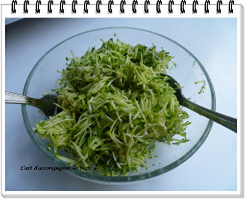 Salade de courgettes