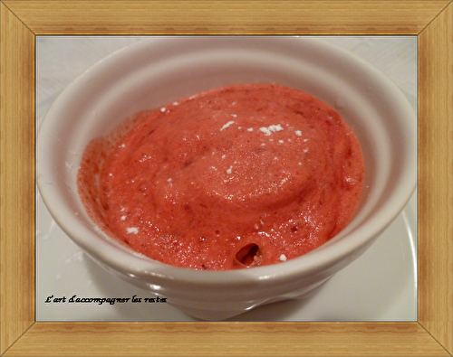 Sorbet framboise