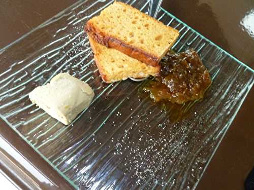 Taost de pain d'épices au foie gras