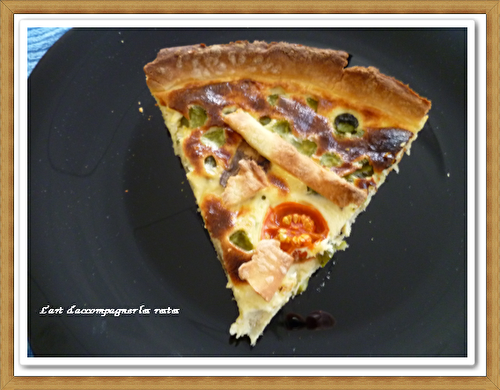 Tarte aux anchois