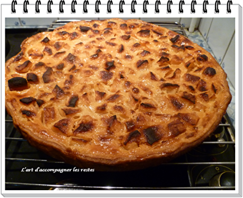 Tarte aux pommes au lait Gloria