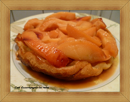 Tarte tatin aux coings