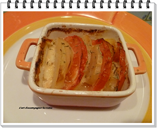 Tian tomates pommes de terre à la mozzarella WW