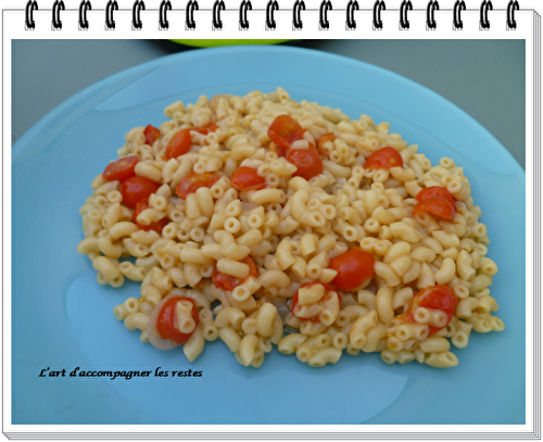 Tortis façon risotto aux tomates cerises WW