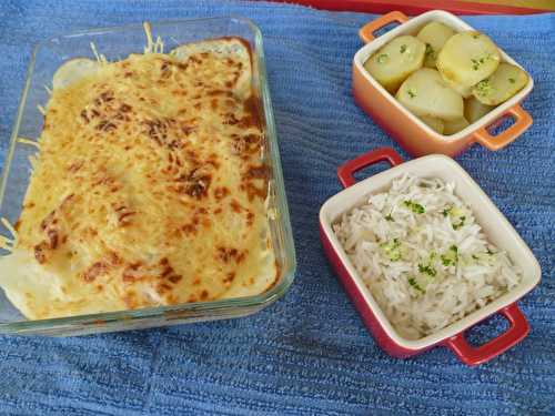 Un gratin de poisson