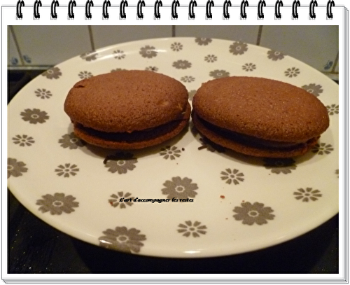 WHOOPIES GANACHE CHOCOLAT