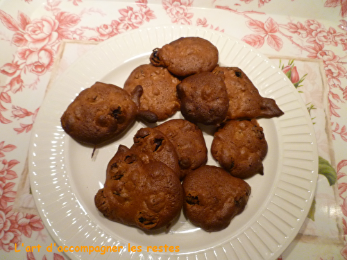 Cookies aux fruits secs