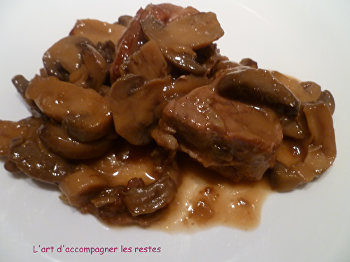 Filet mignon de porc aux champignons et porto, au Cookéo ou pas