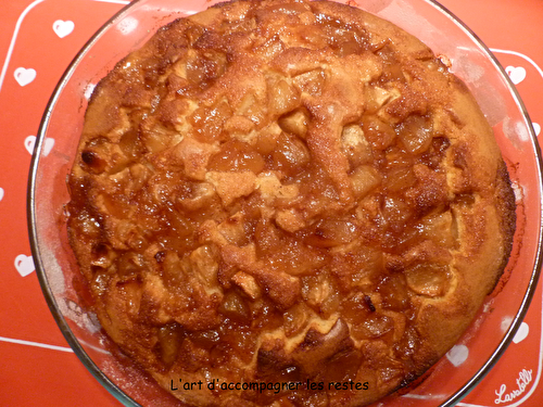 Gâteau aux pommes et épices douces de Cyril Lignac