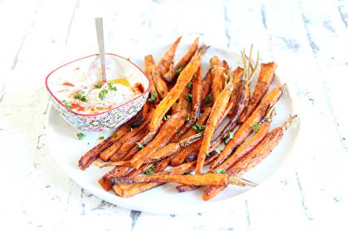 Apéro frites, carottes, patate douce