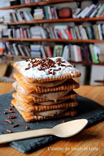 Biscuits Petit LU à la crème de marrons